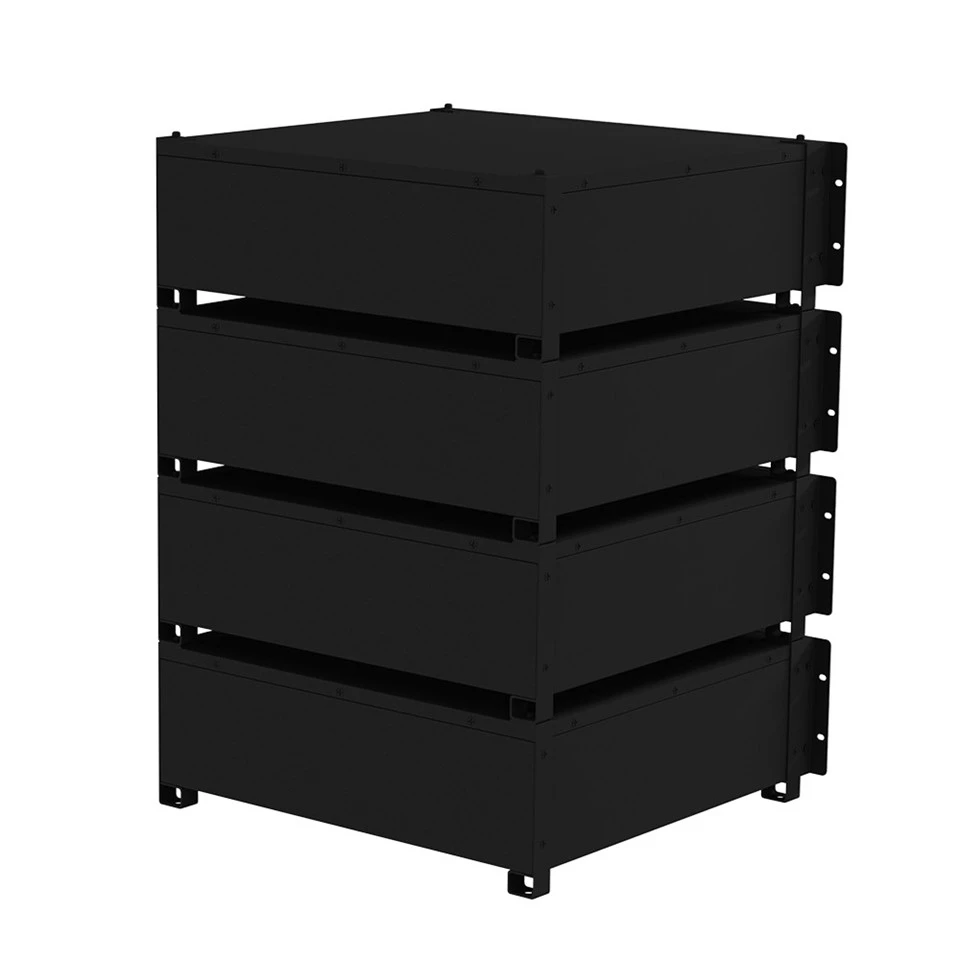 Rack-mounted 20kwh 400Ah 51.2V High Capacity Lithium Battery Pack