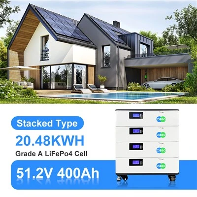 Китайска фабрична батерия Lifepo4 51.2V 400Ah 20kWh литиеви батерии